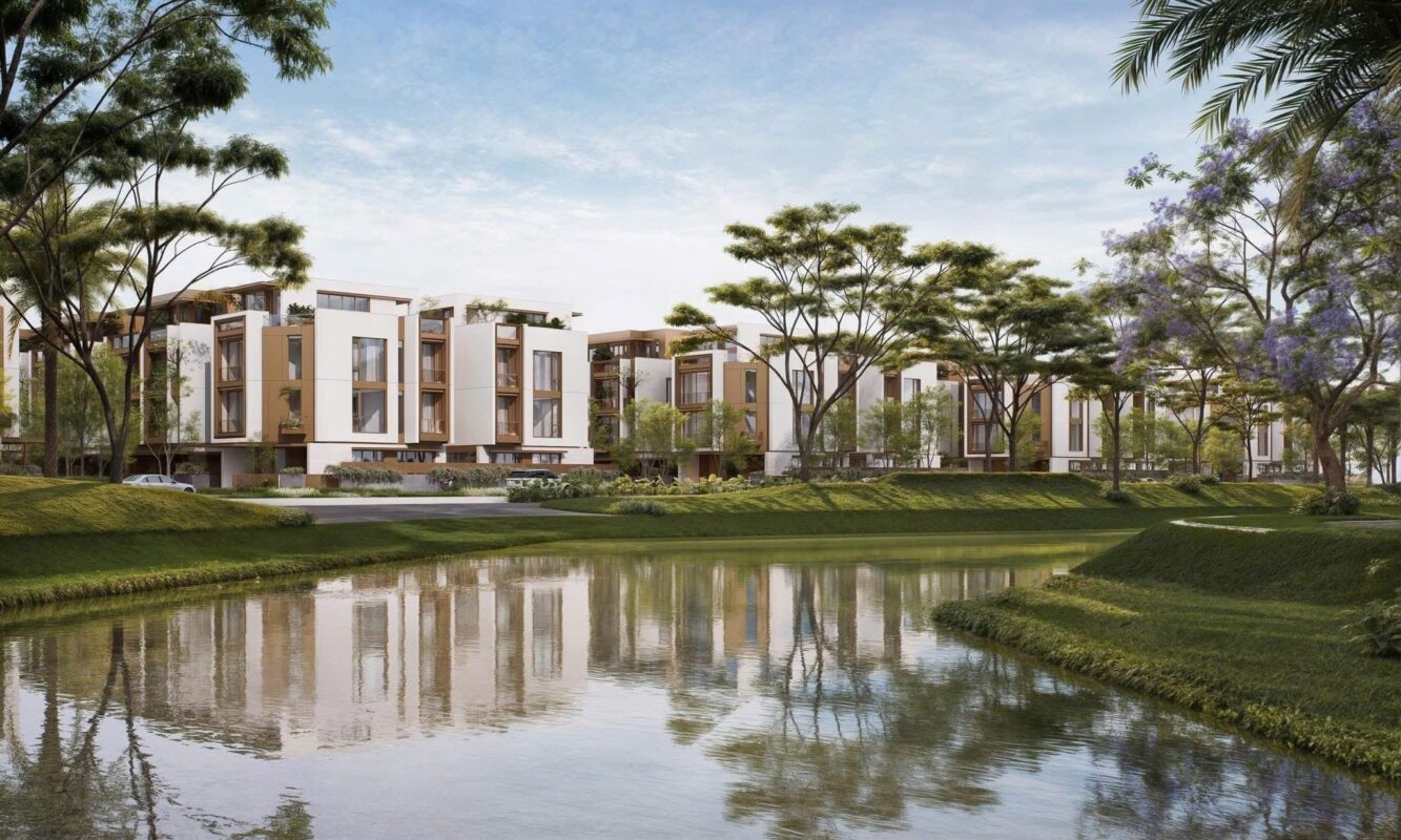 phoi canh cong vien mat nuoc sola dao anh duong the global city