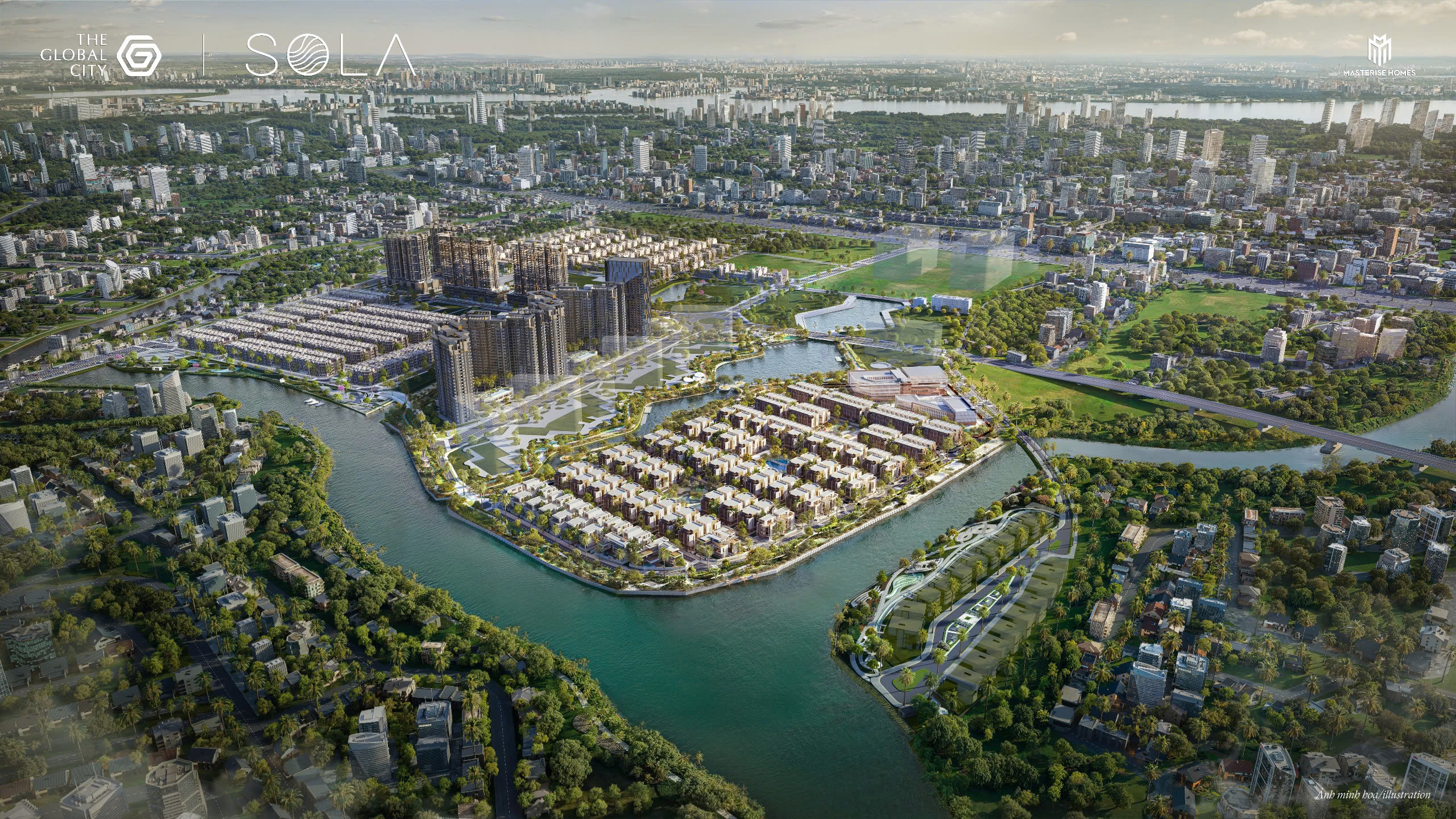 phoi canh ban dao sola the global city masterise homes quan 01