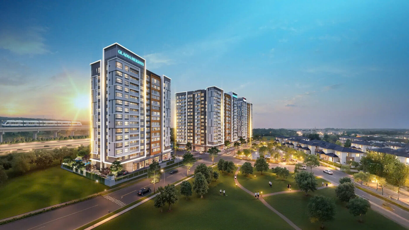 phoi canh du an can ho gladia heights khang dien keppel lan quan 2